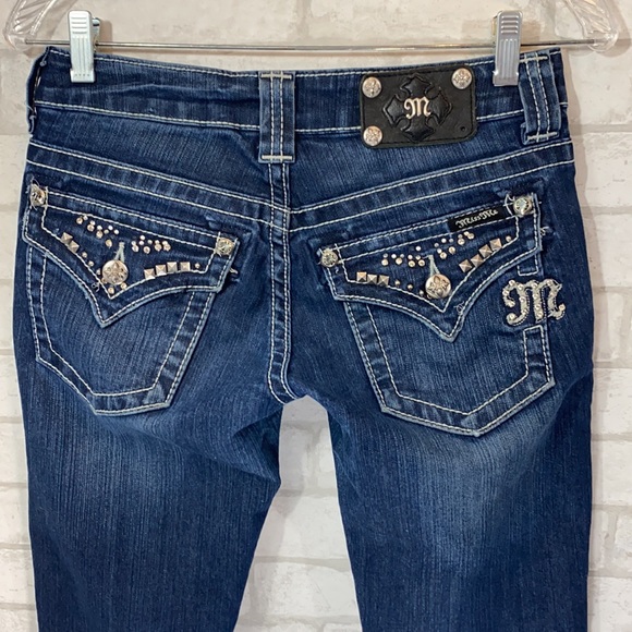 Miss Me Denim - Miss me embellished boot jeans size 27